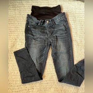 Postpartum Support Skinny Jeans dark wash